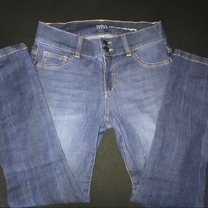 High waisted ankle legging jeans